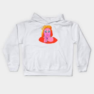 Pink Flamingos Kids Hoodie